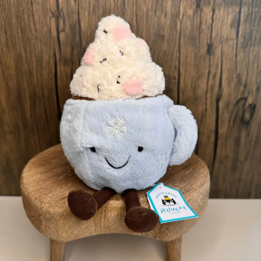 Jellycat Hot Chocolate FAST SHIP NEW Jellycat Christmas Hot Cocoa